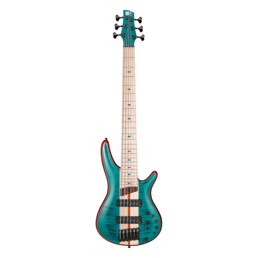 Ibanez Premium SR1426B Bass Guitar in Caribbean Green Low Gloss