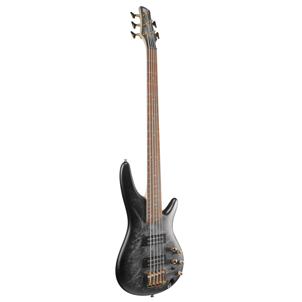 Ibanez SR305EDX Bass Guitar in Black Ice Frozen Matte