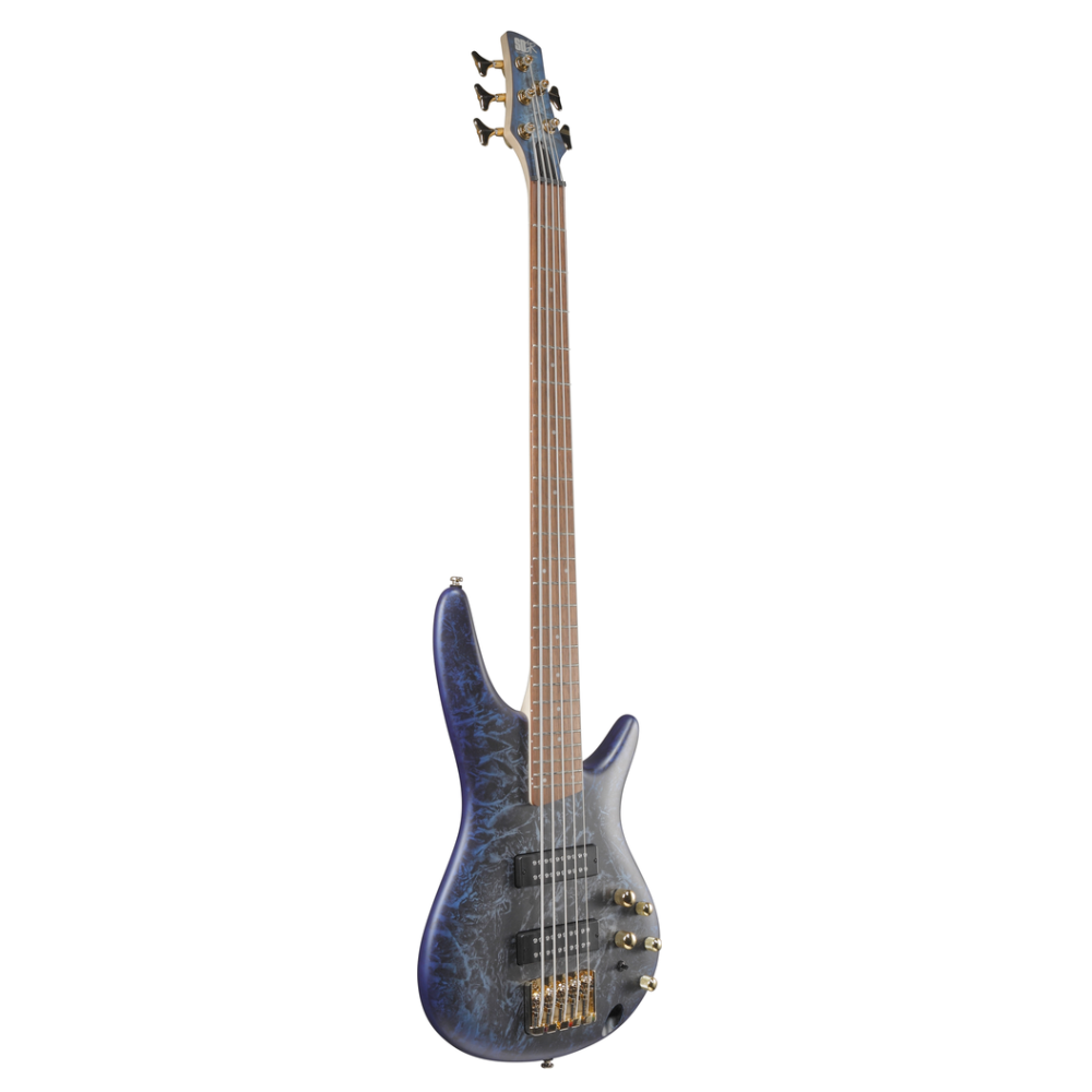 Ibanez SR305EDX Bass Guitar in Cosmic Blue Frozen Matte