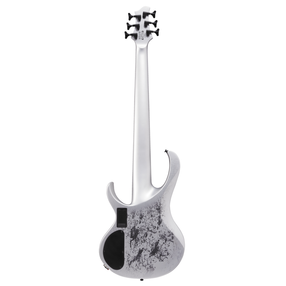 Ibanez Premium BTB25TH6 Bass Guitar in Silver Blizzard Matte