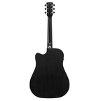 Ibanez PF16MWC Acoustic Guitar in Weathered Black Open Pore