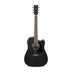 Ibanez PF16MWC Acoustic Guitar in Weathered Black Open Pore