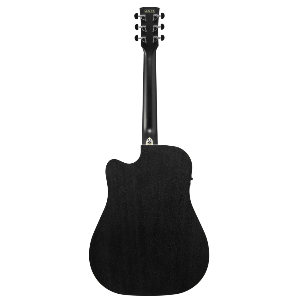 Ibanez PF16MWC Acoustic Guitar in Weathered Black Open Pore
