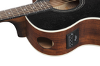 Ibanez AE140 Acoustic Guitar in Weathered Black Open Pore