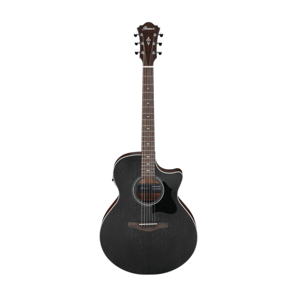 Ibanez AE140 Acoustic Guitar in Weathered Black Open Pore