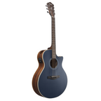 Ibanez AE100 Acoustic Guitar in Dark Tide Blue Flat