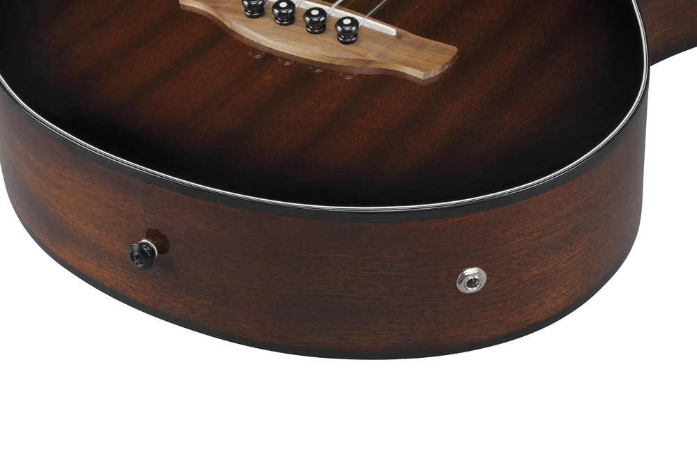 Ibanez AEGB24FE Acoustic Guitar in Mahogany Sunburst High Gloss