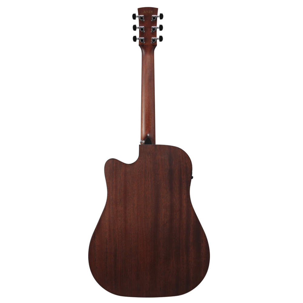 Ibanez AW247CE Acoustic Guitar in Weathered Black Open Pore