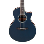Ibanez AE200JR Acoustic Guitar in Dark Tide Blue Flat