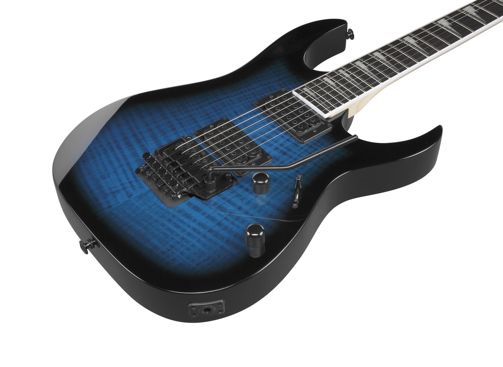 Ibanez GRG320FA Electric Guitar in Transparent Blue Sunburst