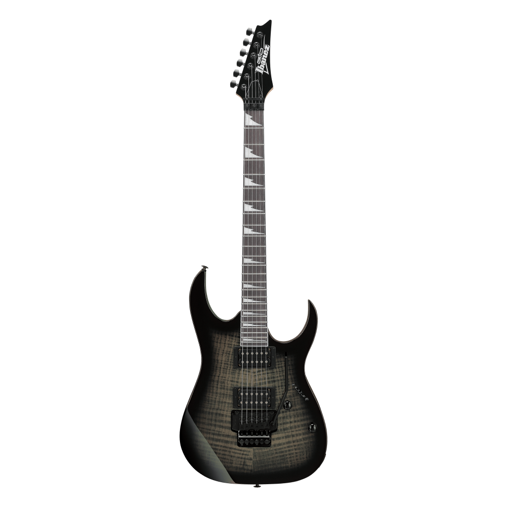 Ibanez GRG320FA Electric Guitar in Transparent Black Sunburst