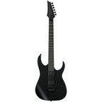 Ibanez RGRB620 black flat electric guitar with sleek body, six strings, and modern hardware, perfect for rock and metal music.