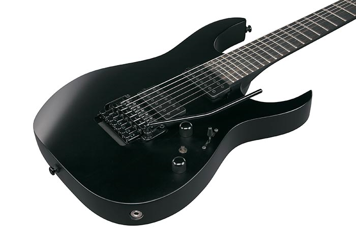 Ibanez RGRB720 BKF 7 String Electric Guitar - Satin Black