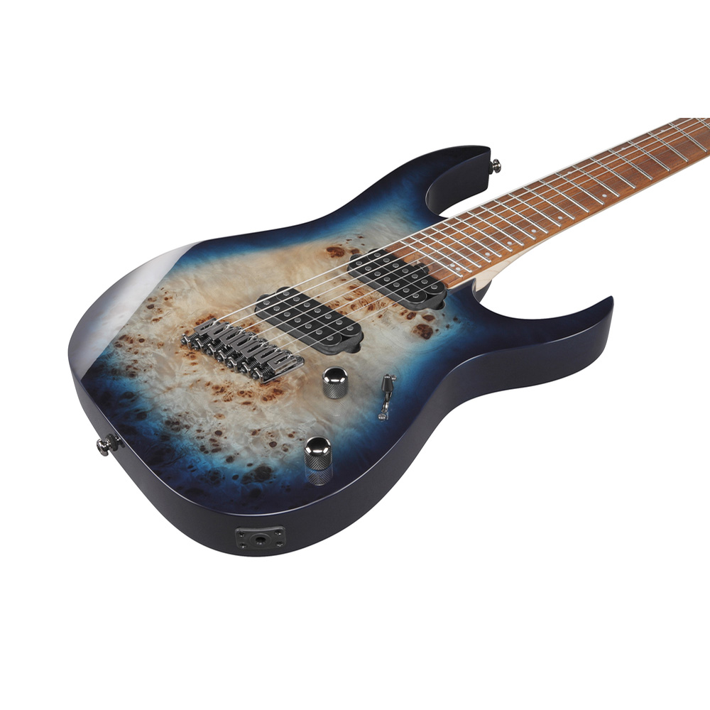 Ibanez RGMS7PB Electric Guitar - Cosmic Blue Star Burst