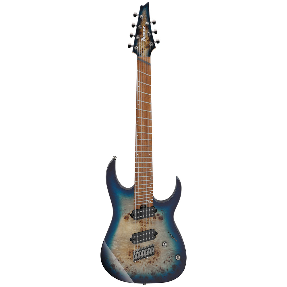 Ibanez RGMS7PB Electric Guitar - Cosmic Blue Star Burst