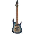 Ibanez RGMS7PB Electric Guitar - Cosmic Blue Star Burst