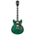 Ibanez AS93FM Artcore Semi-Hollow Electric Guitar - Transparent Moss Green