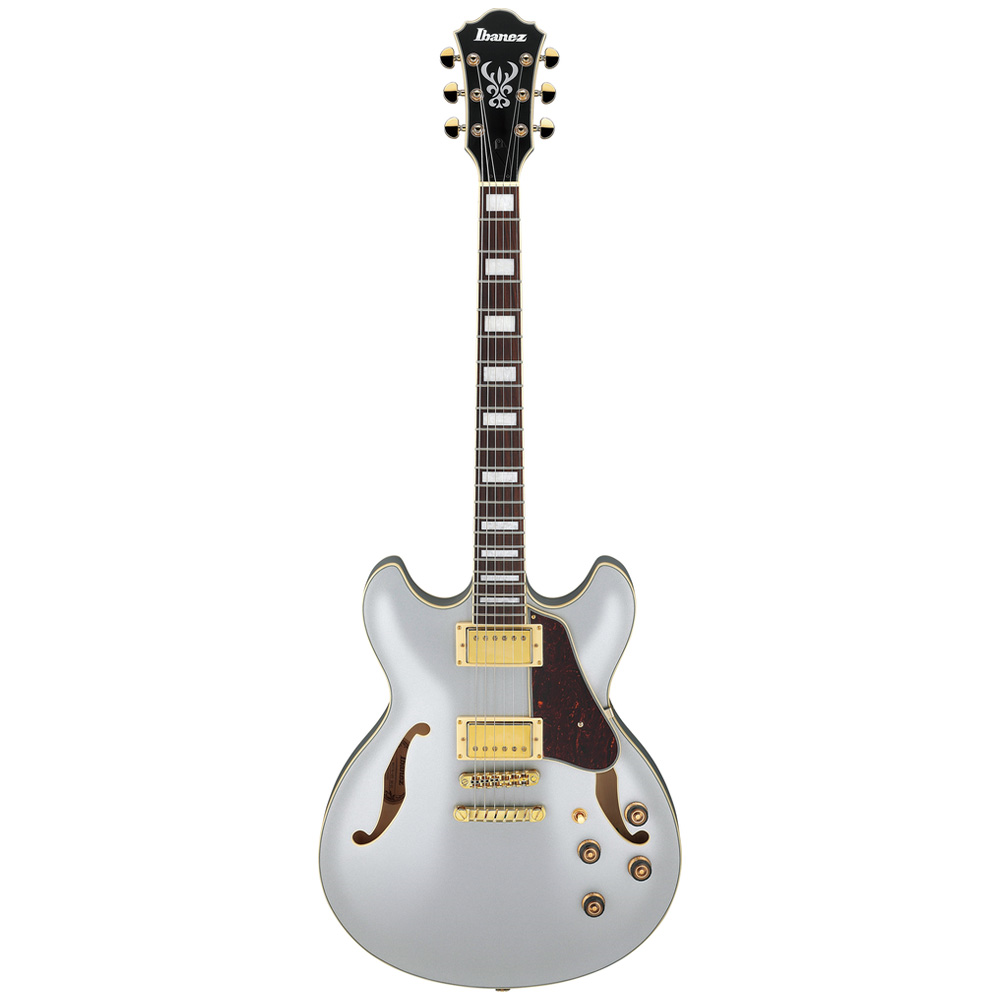 Ibanez AS73G Electric Guitar - Moonstone Silver Flat