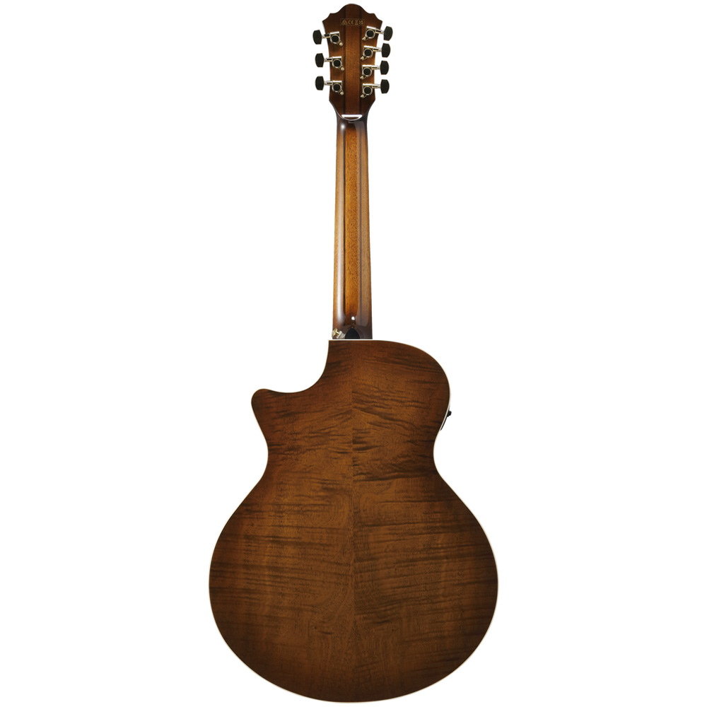 Ibanez AE3007FMH 7 String Acoustic Guitar - Tobacco Edge Burst High Gloss