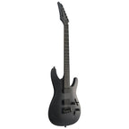 Ibanez S721RB electric guitar in black flat finish, featuring a sleek body, six strings, and modern hardware design.