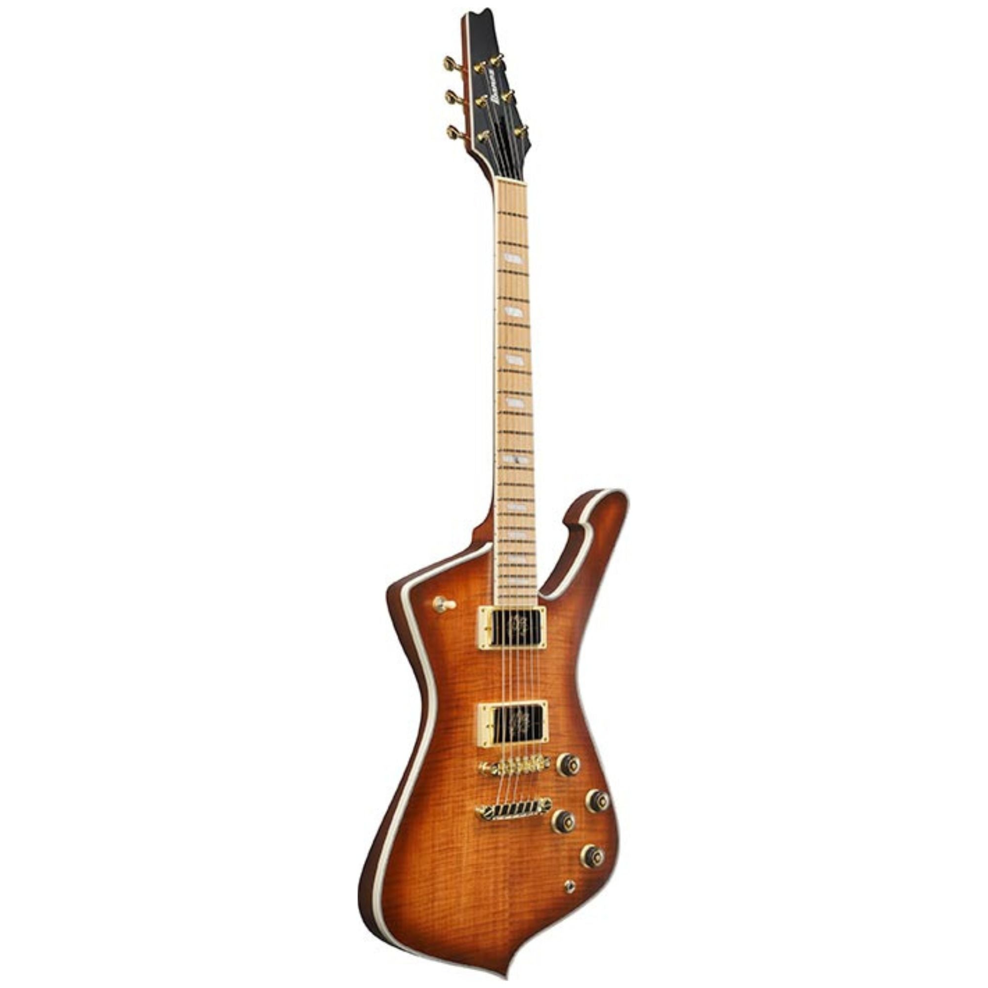 Ibanez IC420MFM Caramel Burst Low Gloss Electric Guitar