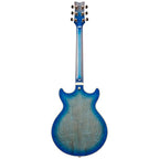 Ibanez AM93QA Jet Blue Burst Electric Guitar