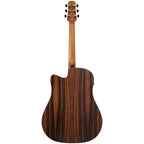 Ibanez AAD70CE Transparent Charcoal Burst Low Gloss top, Natural Open Pore back and sides Acoustic Guitar