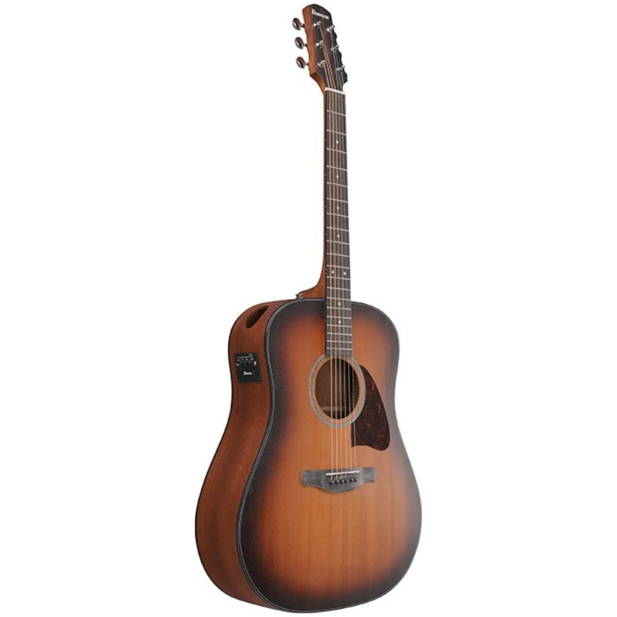 Ibanez AAD54E Open Pore Mahogany Sunburst Acoustic Guitar