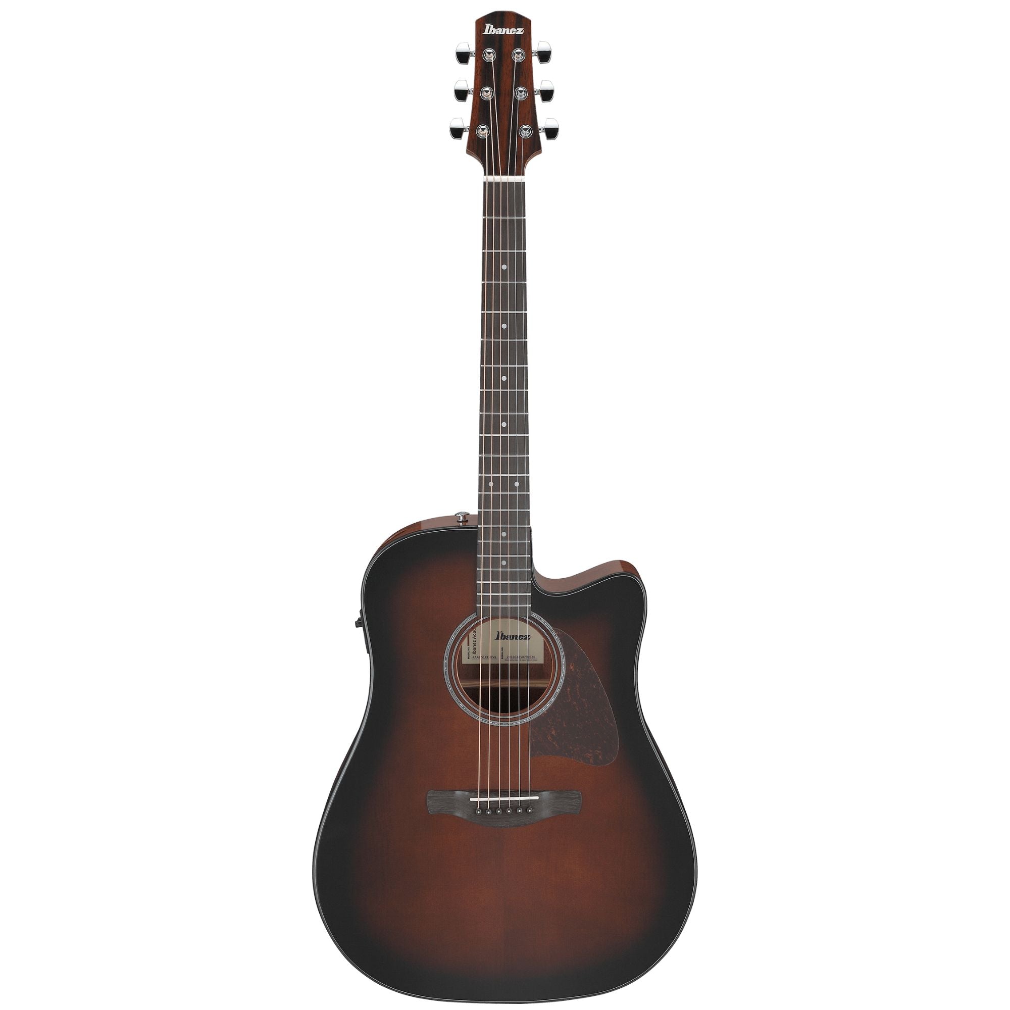 Ibanez AAD51CE Dark Violin Sunburst High Gloss Acoustic Guitar