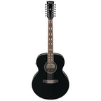Ibanez AJ7012M1E Black High Gloss Acoustic Guitar