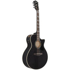 Ibanez AE170 Transparent Black High Gloss Acoustic Guitar