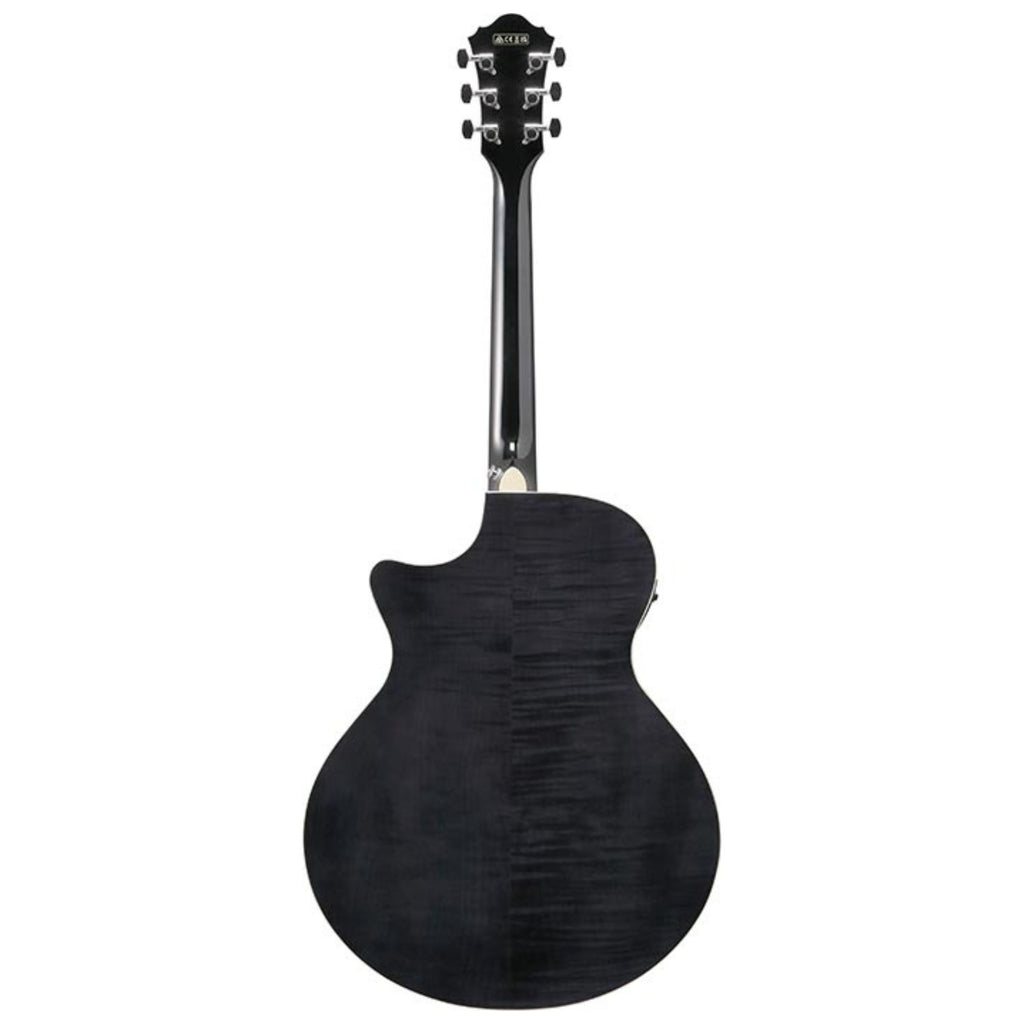 Ibanez AE170 Transparent Black High Gloss Acoustic Guitar