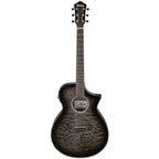 Ibanez AEWC16QA Transparent Black Sunburst High Gloss top, Natural High Gloss back and sides Acoustic Guitar