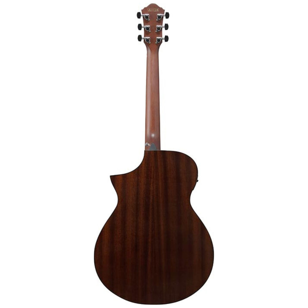 Ibanez AEWC16QA Transparent Black Sunburst High Gloss top, Natural High Gloss back and sides Acoustic Guitar