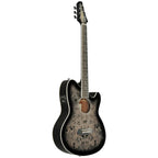 Ibanez TCY10PA Transparent Brown Black Burst High Gloss Acoustic Guitar