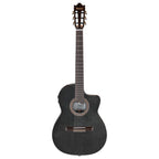 Ibanez GA360TCE Classical Guitar - Transparent Black High Gloss