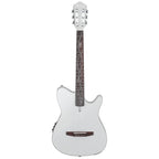 Ibanez Tim Henson TOD10N SMF Signature classical electric guitar with a natural finish and nylon strings, showcasing a sleek design.