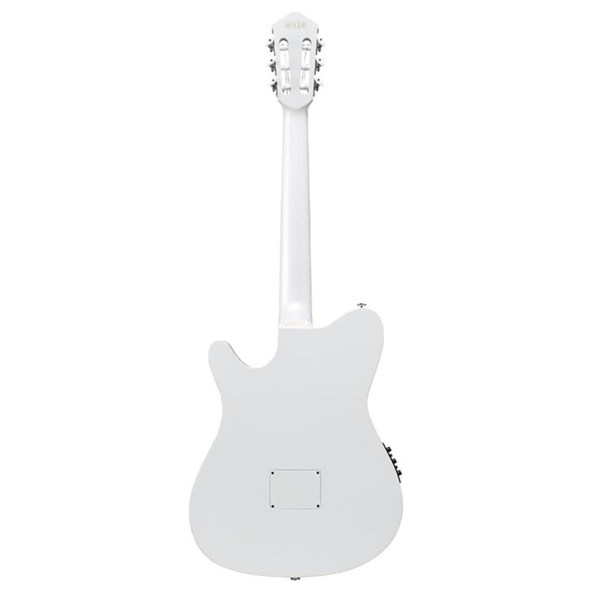Ibanez Tim Henson TOD10N SMF signature classical electric guitar with a natural finish, nylon strings, and sleek design.