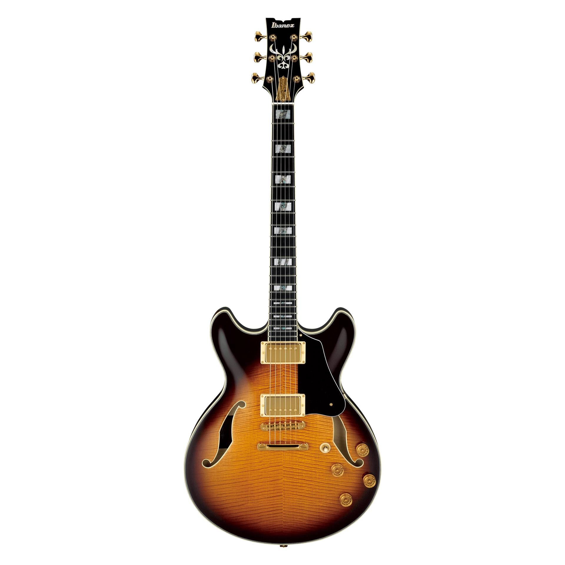 Ibanez JSM100 John Scofield Signature Hollow Body Electric Guitar - Vintage Sunburst