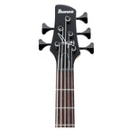 Ibanez K5 Fieldy Signature 5-String Bass Guitar in Black Flat