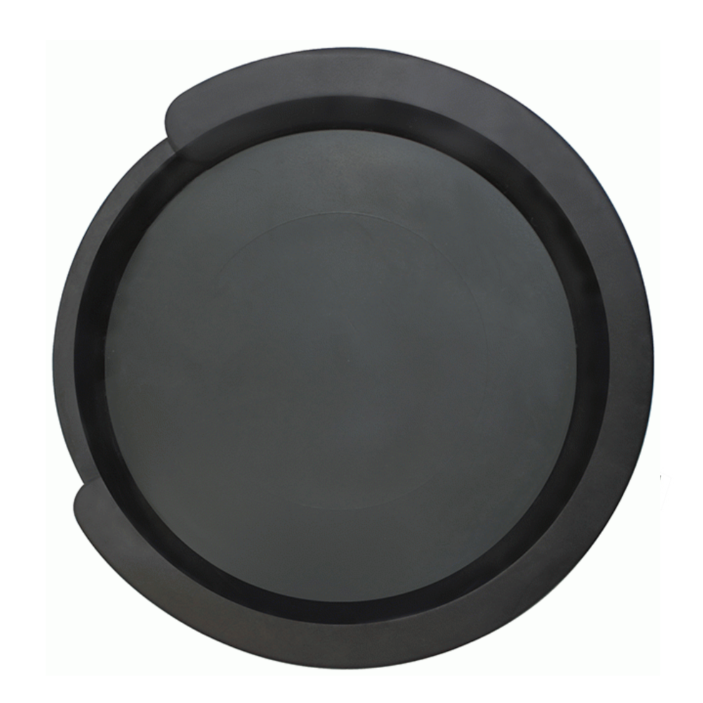 ASHTON Ashton SHM5 Guitar Soundhole Large (100mm) GMI, close-up of the black, circular soundhole on an acoustic guitar.