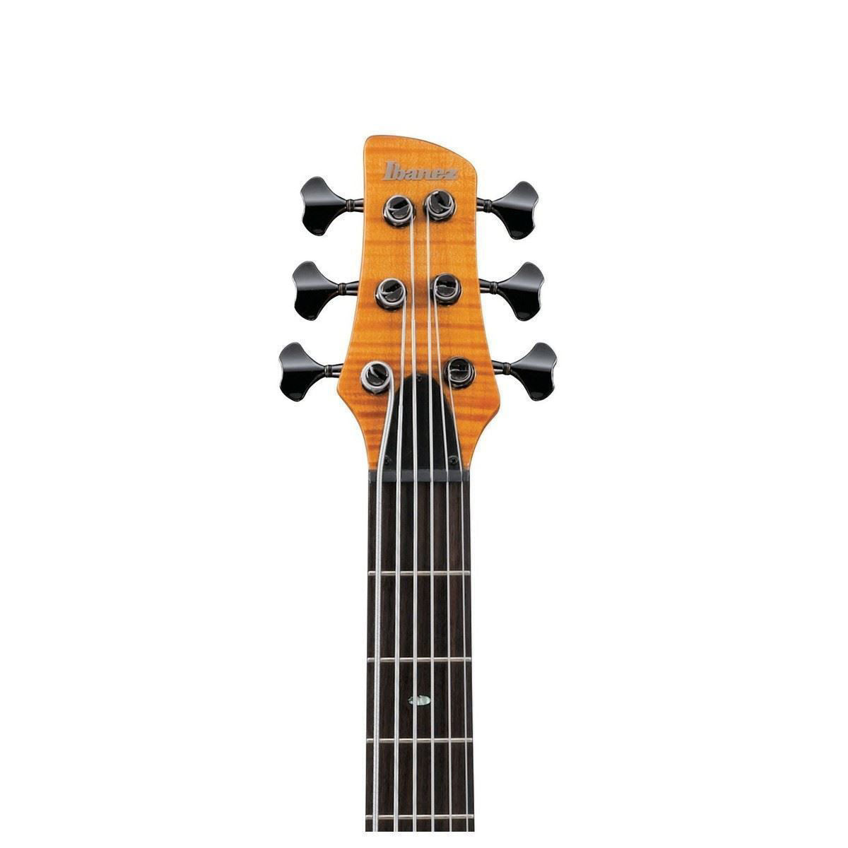 Ibanez GVB36 Gerald Veasley Signature 6 String Bass Guitar - Amber