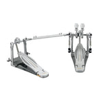 Tama Speed Cobra double kick drum pedal with metal footplate and adjustable spring for bass drum playing.