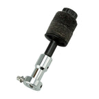 Tama CSA15 straight cymbal stacker for drum hardware, shown attached to cymbals in a drum setup.