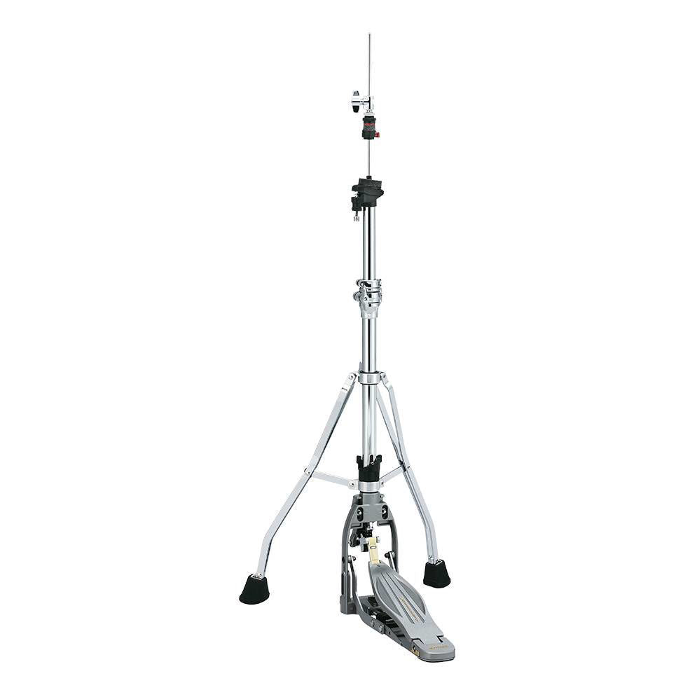 Tama HH915D Speed Cobra hi-hat stand for drum hardware with adjustable height and smooth action, shown in a close-up view.