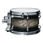 Tama Star Walnut 22" 4 Piece Drum Kit Shell Pack - 22/10/12/16 - Satin Black Japanese Sen Burst