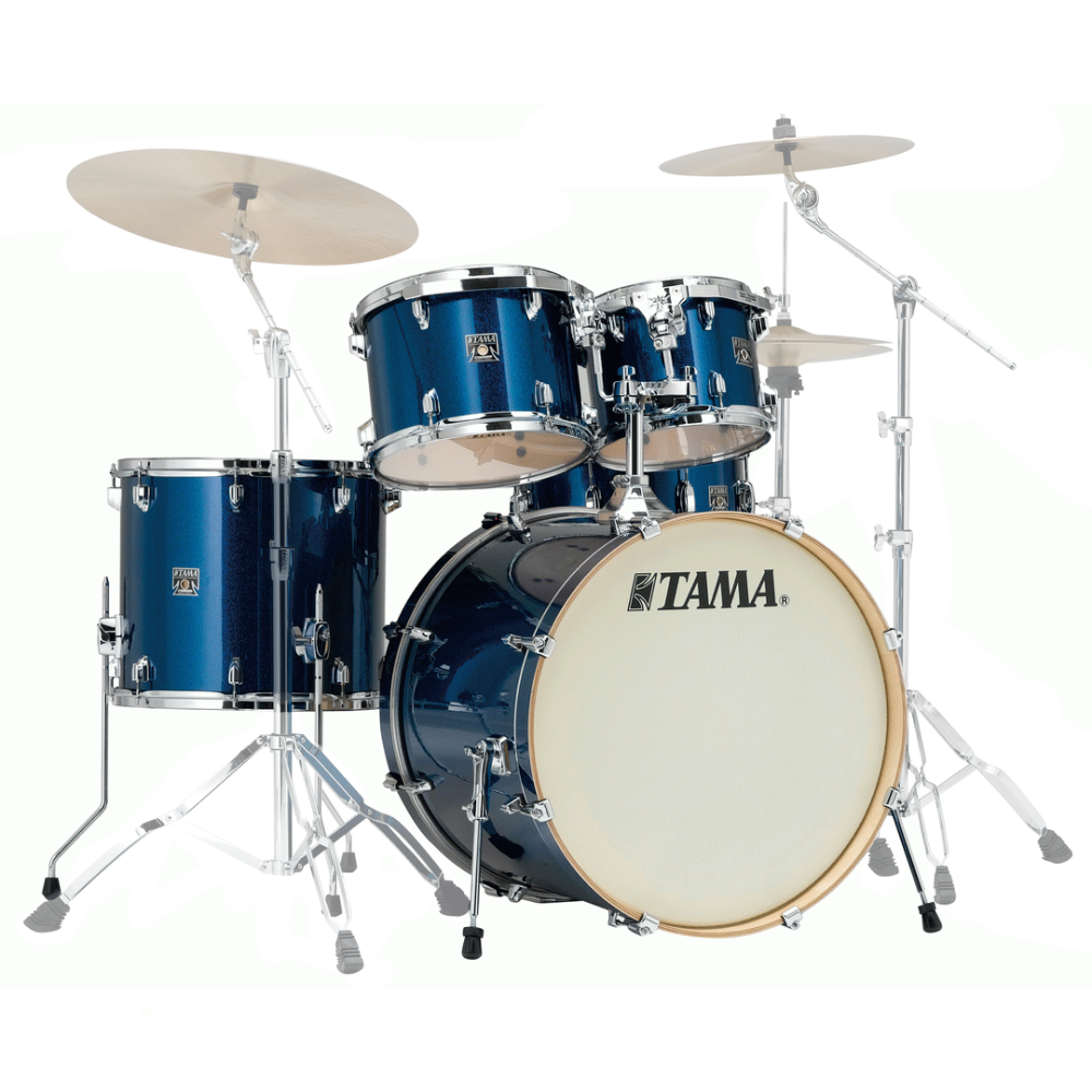 Tama Superstar Classic Maple 5pc Drum Shell Pack in Indigo Sparkle