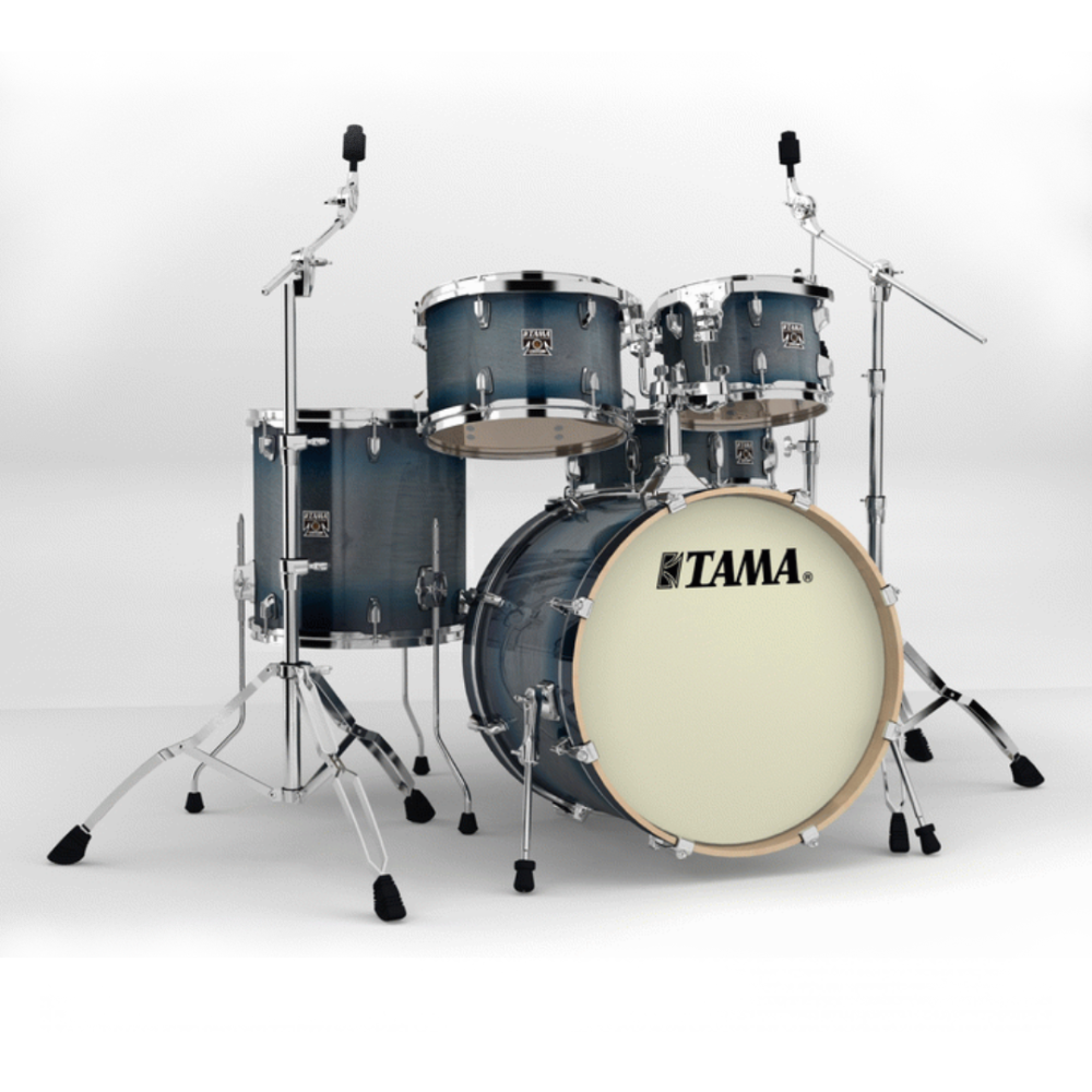 Tama Superstar Classic Maple 20/10/12/14+14S 5pc Drum Shell Pack in Dark Indigo Burst