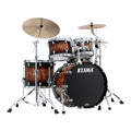 Tama Starclassic Walnut/Birch 22" 4pc Drum Shell Pack - Molten Brown Burst