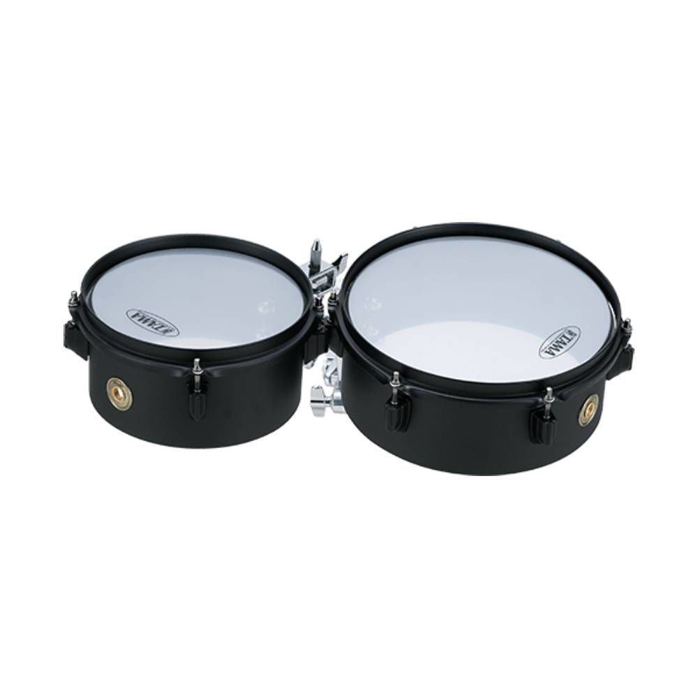 Tama MT810STBK Metalworks Effect Series Mini-Tymp 4x8 and 4x10 - Black